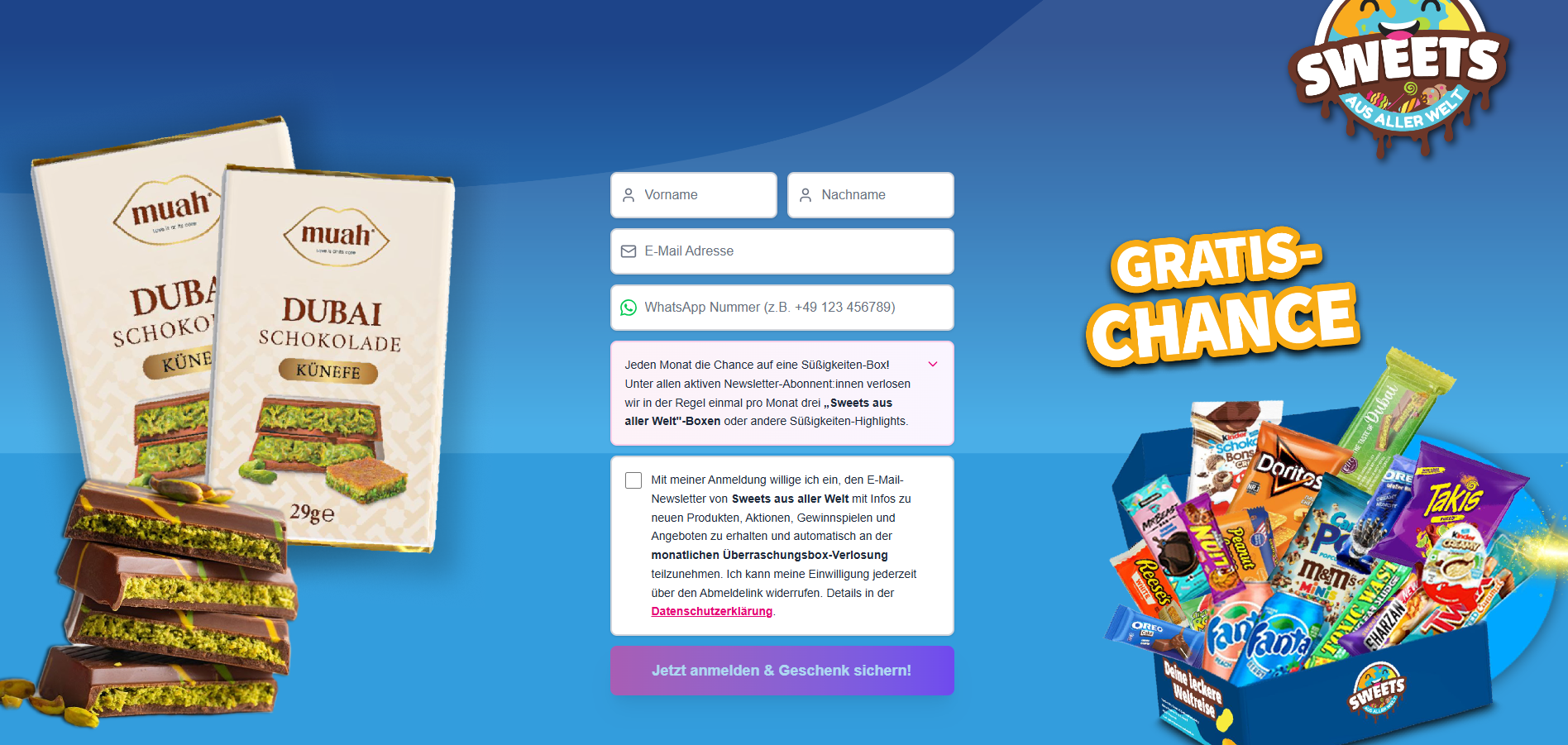 Sweet Funnel Gewinnspiel